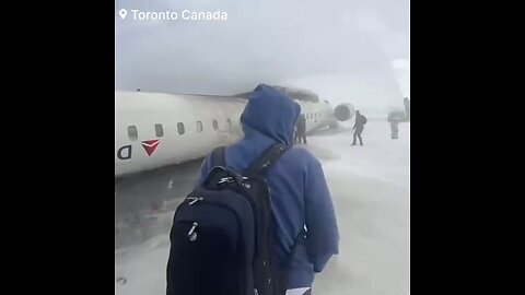 Delta Jet Crash Landed In Toronto