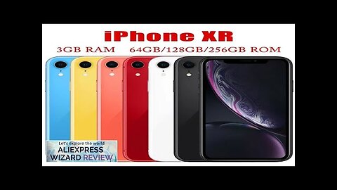 Apple iPhone XR 4G LTE Mobile 6.1" 3GB RAM 64GB/128GB/256GB ROM Smartphone Review