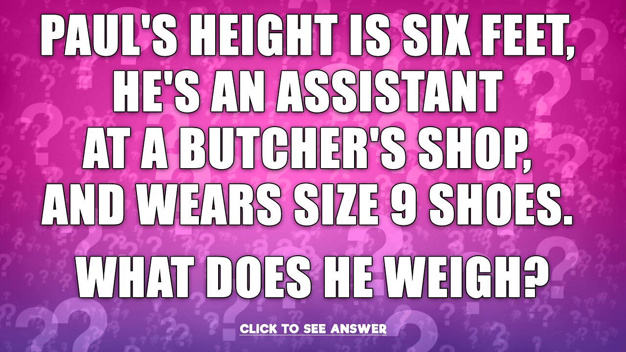Can you solve this riddle?
