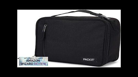 PackIt Freezable Classic Lunch Box Black Built with EcoFreeze® Technology Collapsible Review