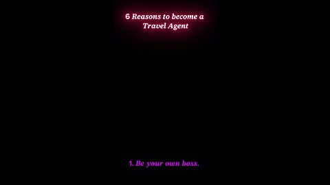 6 reasons to become a Travel Agent