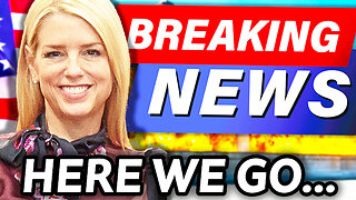 BREAKING NEWS: AG PAM BONDI ISSUES NEW ATF POLICY TODAY...