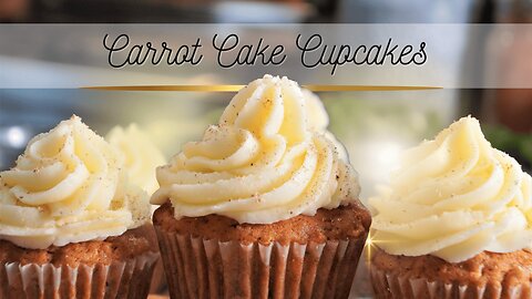 HEAVENLY! Carrot Cake Cupcakes Recipe