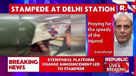 New Delhi Railway Station Stampede_ 15 Dead, Delhi LG VK Saxena Says, Situation Under Control