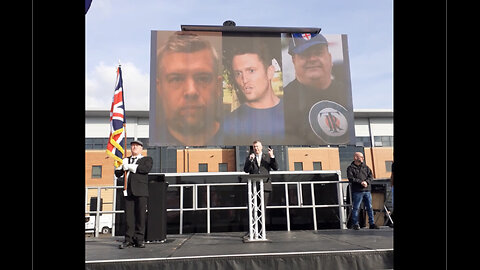 Britain First pay tribute to political prisoners Tommy, Peter and Wayne