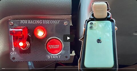 Engine Push Start button and Wireless Charging Installation _ Honda City Type 2