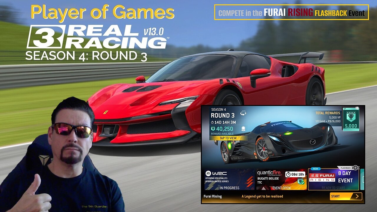 Player of Games: Real Racing 3 Update 13.0: COMPETE in the FURAI RISING FLASHBACK Event