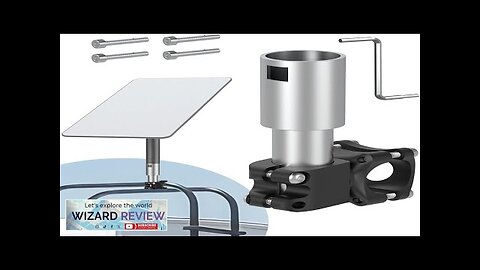 Starlink Mount for RV Ladder Starlink Mount for Roof RackLoad-Bearing 200lbs Installation Review