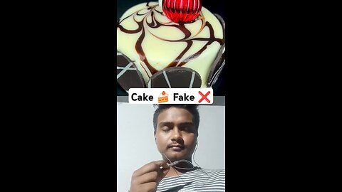 Cake 🍰 or Fake ❌ You will do not GUSSA what this is?! 😳😲 I will Guess right 😄