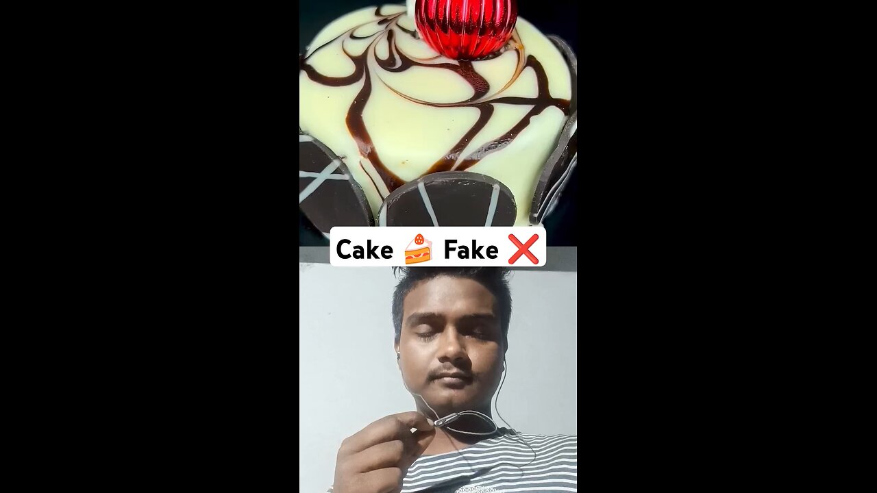 Cake 🍰 or Fake ❌ You will do not GUSSA what this is?! 😳😲 I will Guess right 😄
