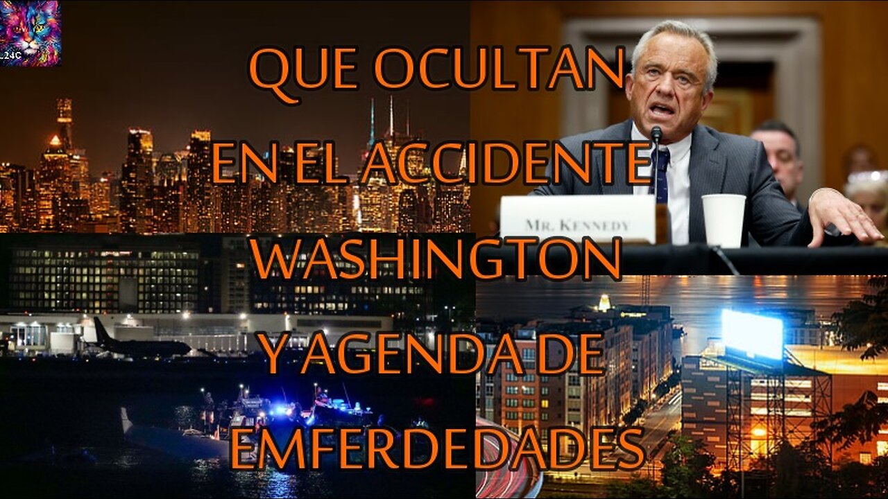 Que ocultan en el accidente de Washington y agenda de enfermedades que gran negocio