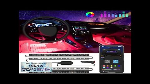 Govee Car LED Lights Smart Interior Lights with App Control RGB Inside Review