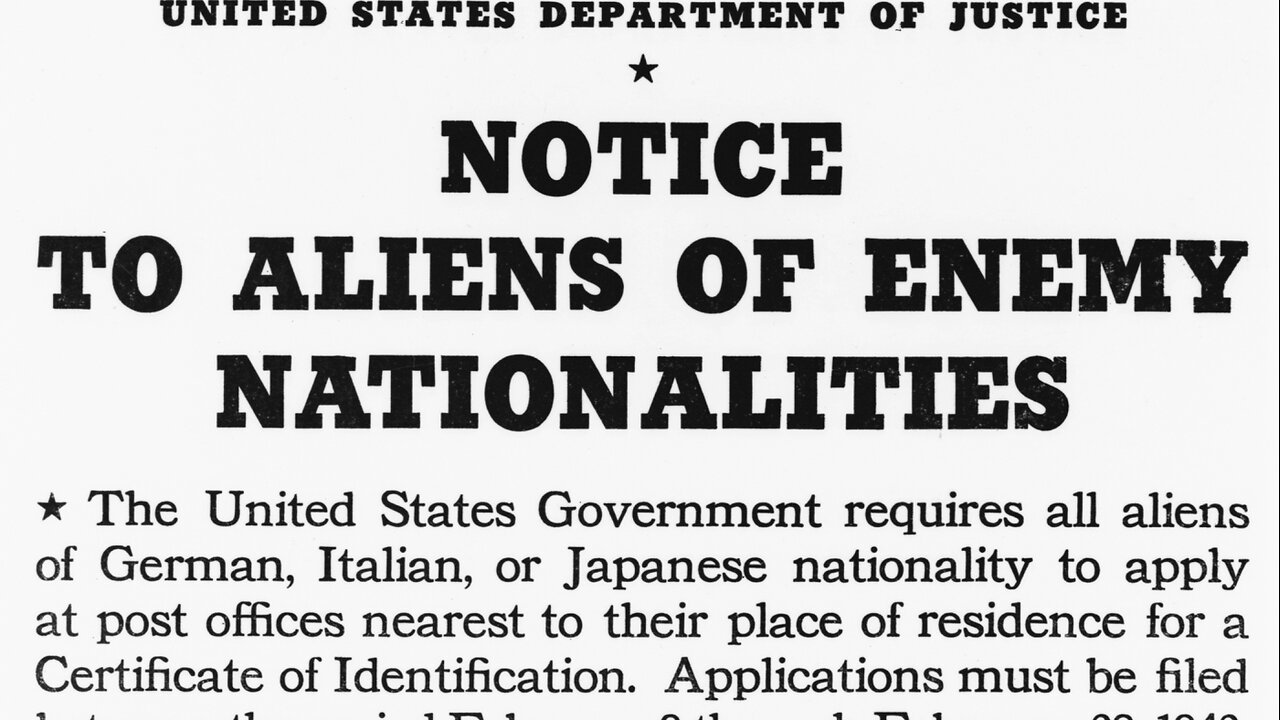 The Full Story on the Alien Enemy Act of 1798