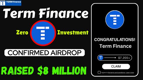 Term Finance or Term Labs Testnet Airdrop Free to Join with $8 Million Funding || by Perfect Player