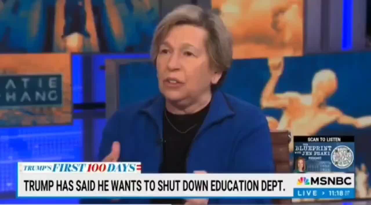 Randi Weingarten Is Having a Meltdown Because Trump Is Planning To Shut Down the Department of Education