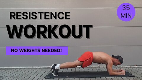 35 MINUTE FUNCTIONAL RESISTENCE WORKOUT AT HOME