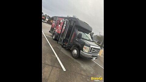 Turnkey - 2008 Ford E-350 Mobile Barbershop | Mobile Business Unit for Sale in Texas!