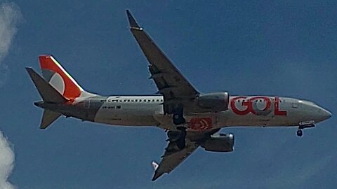 Boeing 737 MAX 8 PR-XMO coming from Brasília to Fortaleza