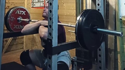 130 Kg Long Pause Front Squat PR!