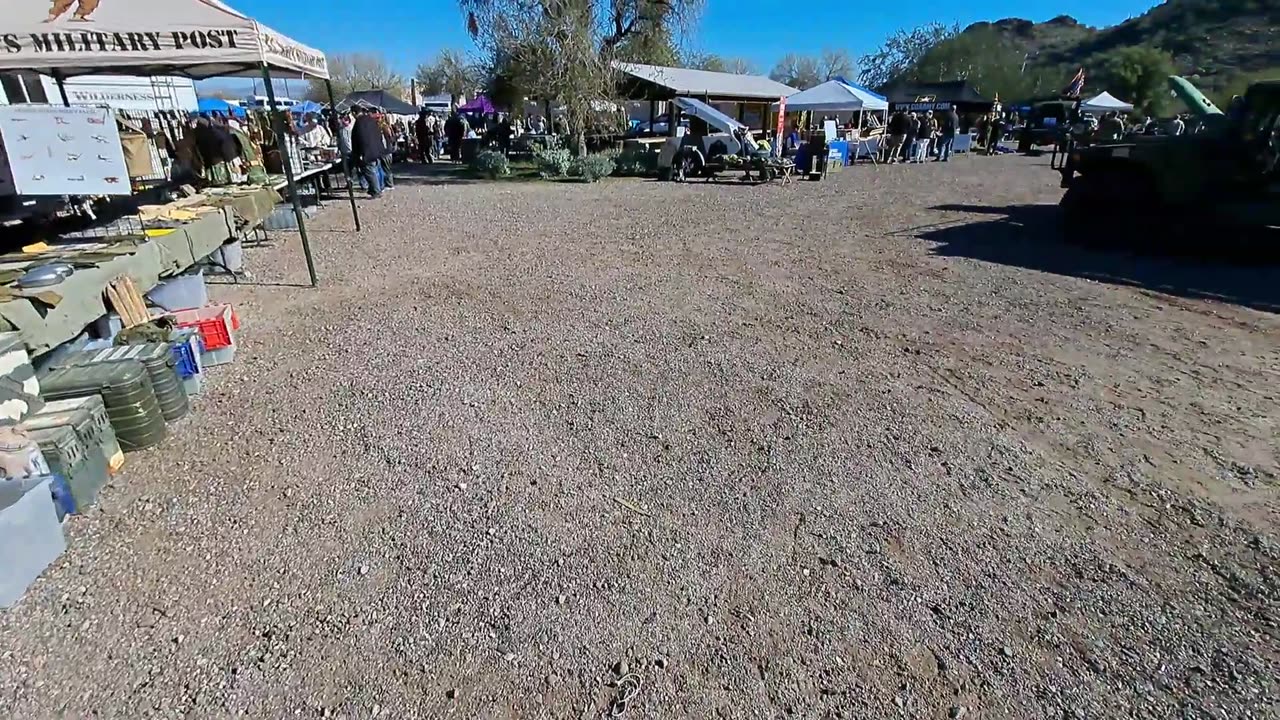 Military Tractors at the boys ranch Part 2