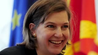 Victoria Nuland's leaked phone call during the 2014 coup.