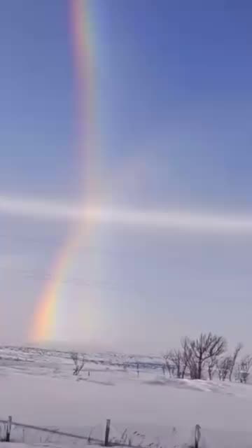 Ever seen a rainblow like THIS?