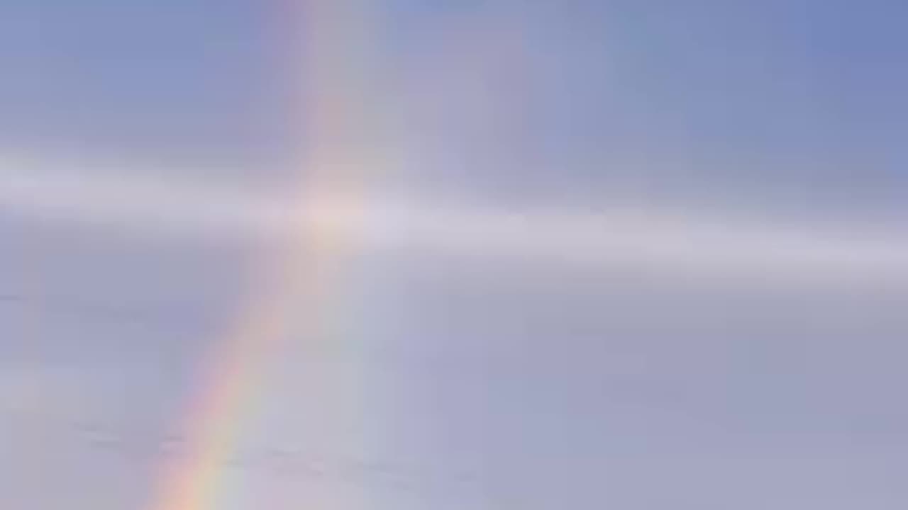 Ever seen a rainblow like THIS?