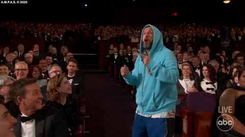 Oscars 2025: Host Conan O'Brien gives Adam Sandler a hard time over his choice of outfit