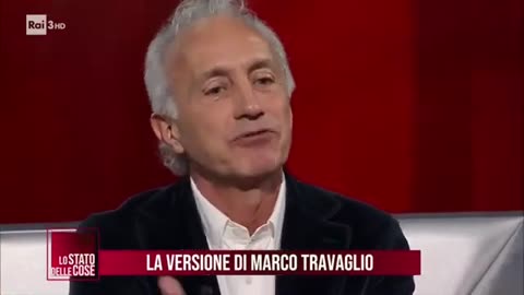 Travaglio in tv:La Meloni mi ricorda Fantozzi alla porta del direttore megagalattico e finge di bussare.Ma cosa se ne fa di quel potere in UE se poi va in Europa e all'ONU e firma tutto?Perchè non dice che ha il Paese con il record della povertà