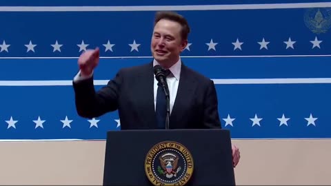 Elon musk speech at Presidential parade