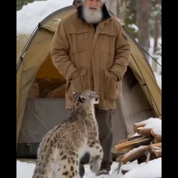 The Smart Snow Leopard Called The Old Man