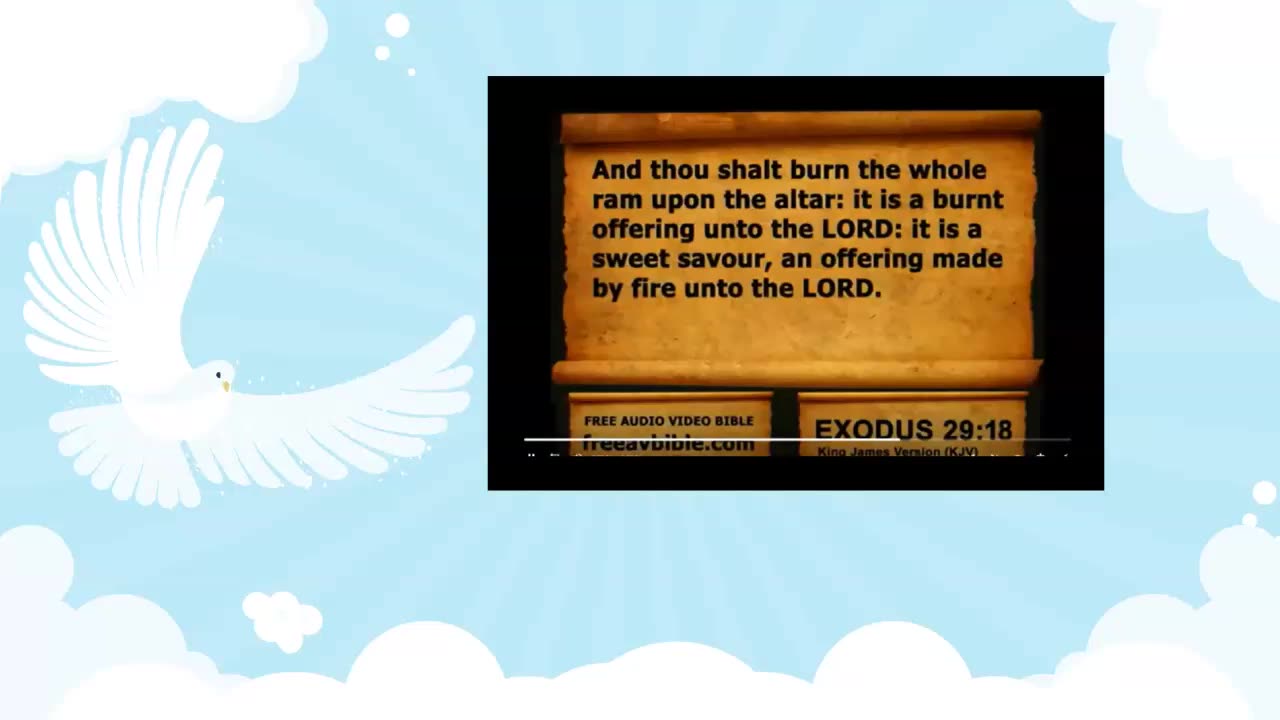 Audio Bible with KJV text Exodus Chapter 29