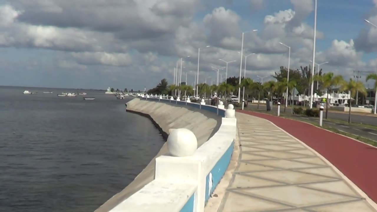 Malecón - San Francisco de Campeche - Campeche - HD