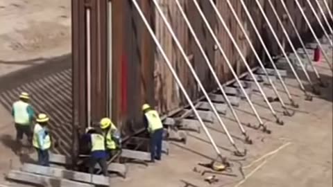 Building the wall, finally!