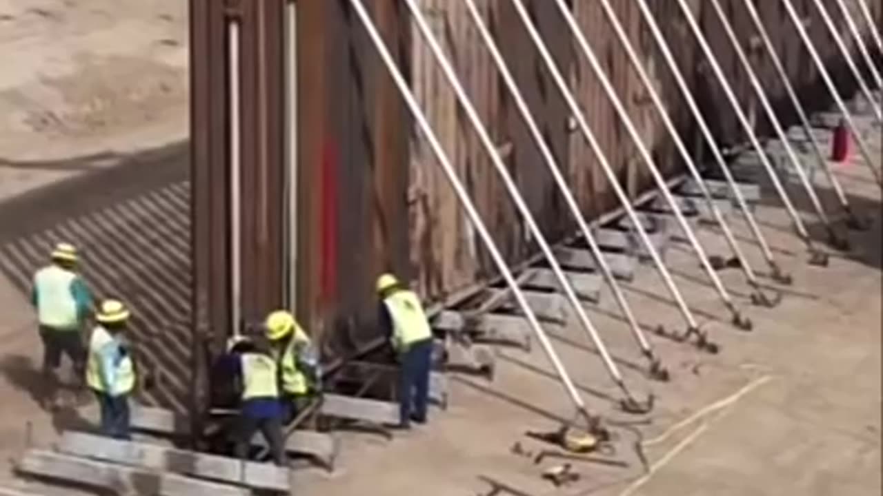 Building the wall, finally!