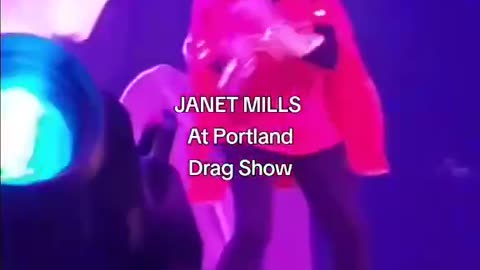 ‘Janet’ was reportedly spotted at a PERVERTED drag show!