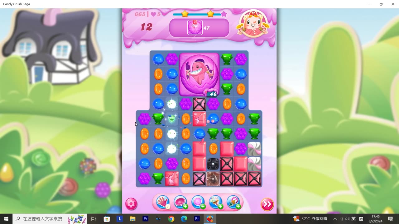 Candy Crush Saga Record (Level 665)