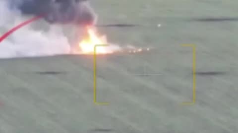 Russian Soldier on Motorbike is Vaporized After Setting Off Magnetic Land Mine