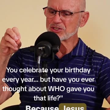 You celebrate your birthday every year… but do you celebrate the One who gave