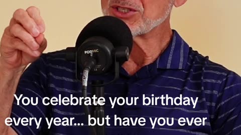 You celebrate your birthday every year… but do you celebrate the One who gave