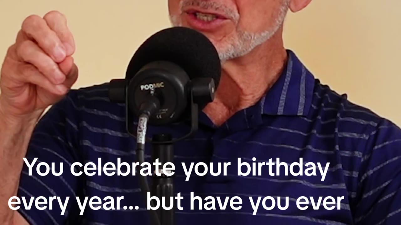 You celebrate your birthday every year… but do you celebrate the One who gave
