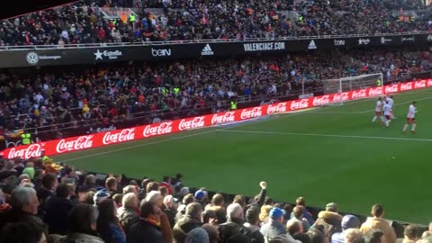 Goal Santi Mina (Valencia CF)