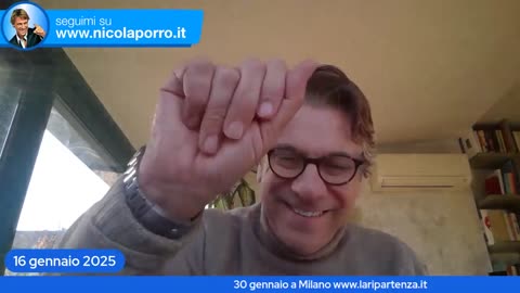 🔴 "Zuppa di Porro" la rassegna stampa di Nicola Porro del 16.01.2025