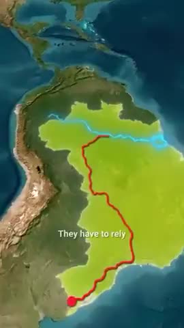 Amazon River - Why there are no bridges over the Amazon river