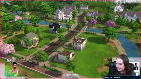 Tour of my Sims 4 Pleasantview Project (A Work in Progress)