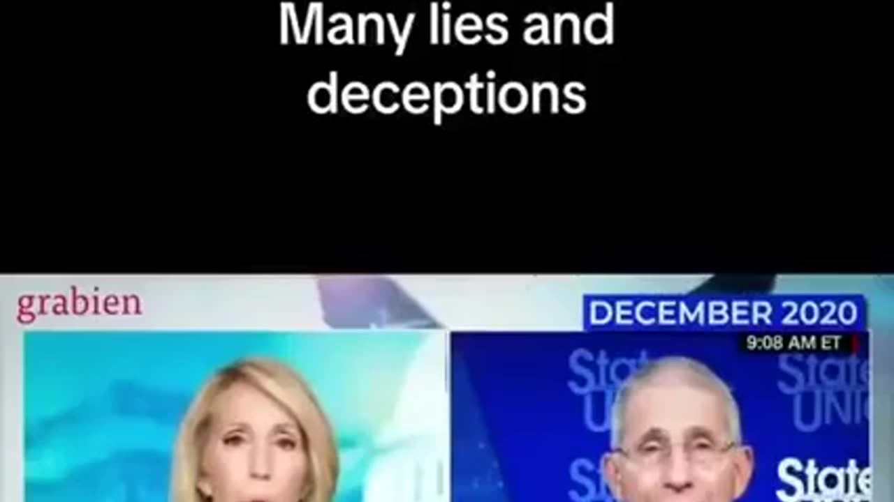 A COMPILATION OF FAUCI'S 💉😷☠⚰ MANY LIES AND DECEPTIONS