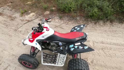 POV riding Wandering Wiregrass ATV trail