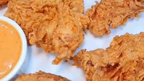 Crispy Fried Chicken 😋😋🤤🤤