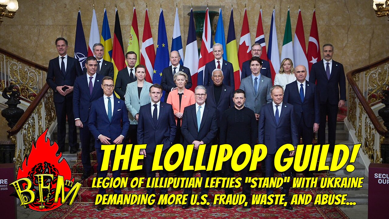 Zelensky's Unrealistic Demands: Europe's Top Welfare Queens Beg for U.S. Taxpayer Money!