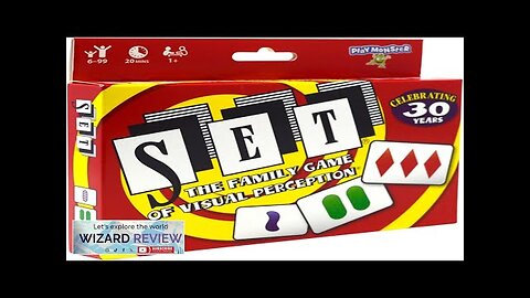 SET Enterprises SET The Family Card Game of Visual Perception Review